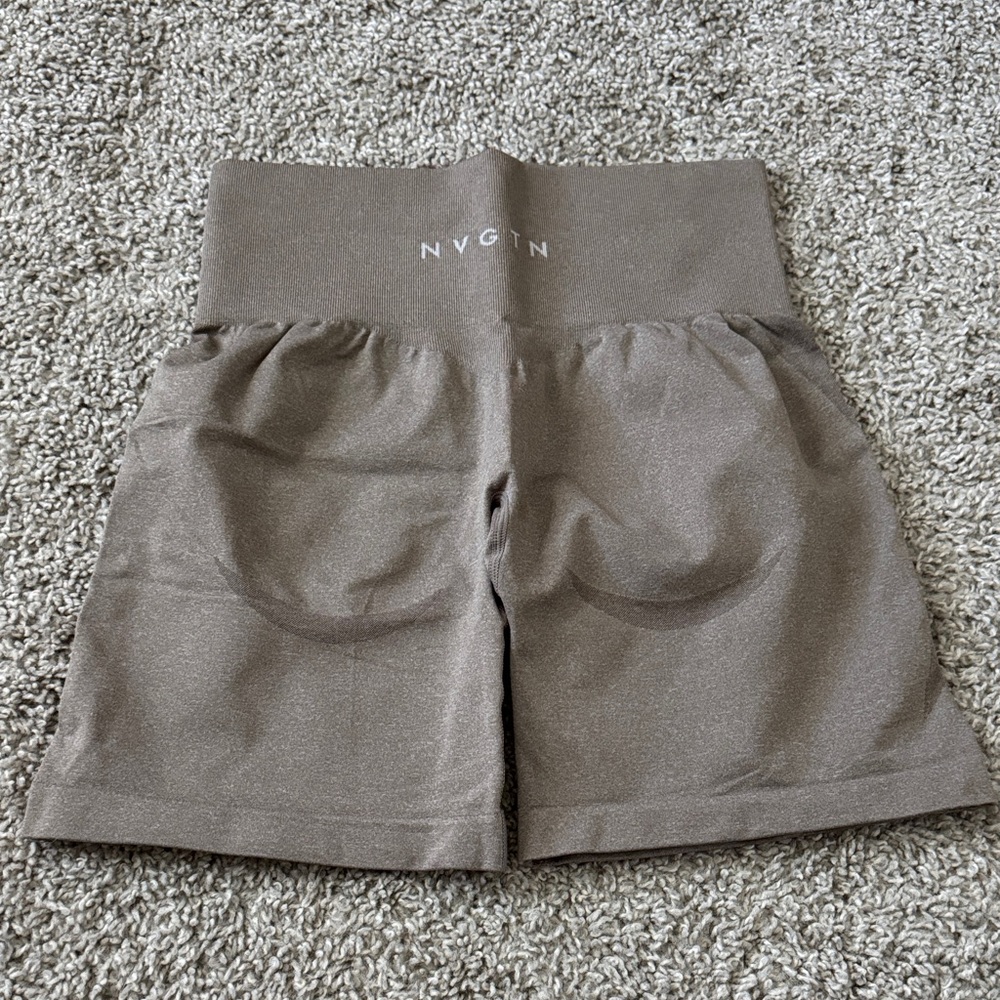 Tan Nvgtn Shorts